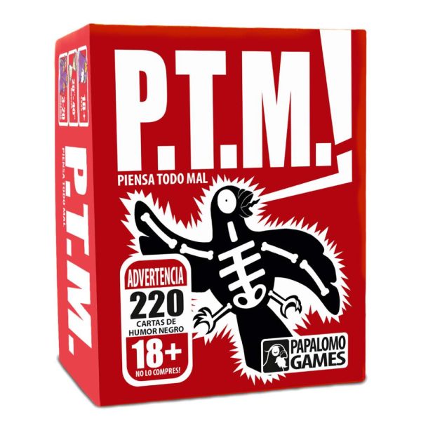 Juego de Cartas P.T.M. | Piensa Todo Mal