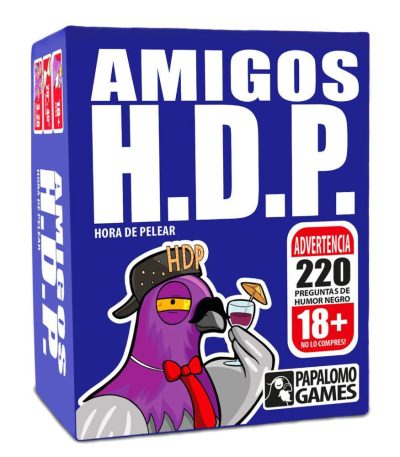 JUEGO PAPALOMO GAMES, JUEGO HDP, JUEGO PARA BEBER ON AMIGOS, JUEGO PAPALOMO HDP, JUEGO HORA DE PELEAR, HDP001
