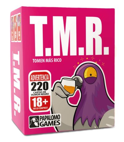 juego papalomo games, juego tmr, party game, diadjuegos, juegos de mesa, juegos ripley, juegos linio, liniperu, TMR001_