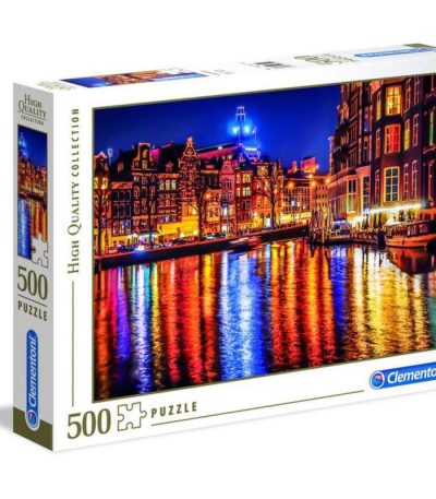rompecabeza clementoni 500 piezas amsterdam