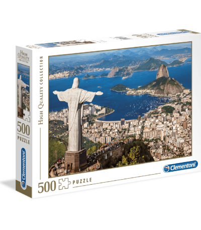 rompecabeza clementoni 500 piezas rio de janeiro