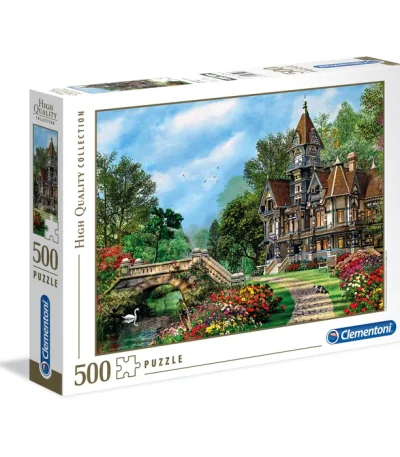 rompecabezas 500 piezas clementoni vieja cabaña